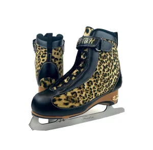 Women’s American Soft Boot Cheetah Figure Skate